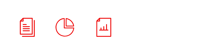 Ícones de recursos, documento, infográfico e datasheet