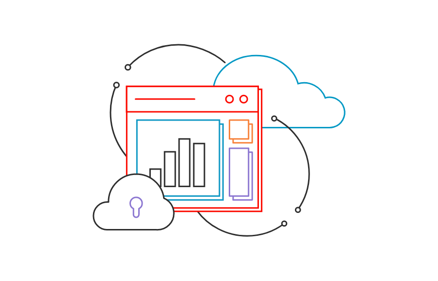 Dashboard browser with private cloud