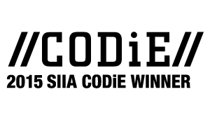 Codie 2015 winnder Codie logo