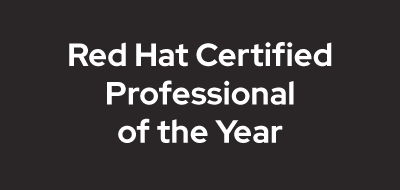 Red Hat Certified Professional of the Year