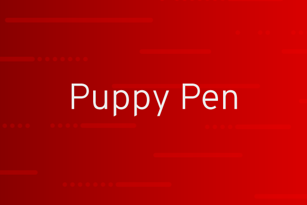 Puppy pen - Expand your PAWsabilities