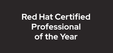 Red Hat Certified Professional of the Year image