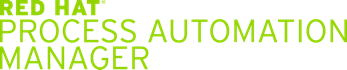 Red Hat Process Automation Manager Red Hat Process Automation Manager logo
