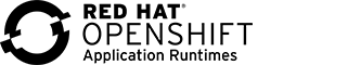 Red Hat OpenShift Application Runtimes Red Hat OpenShift Application Runtimes Black and White Logo