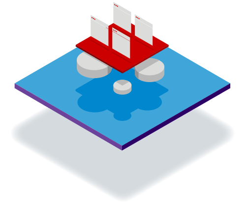 Red Hat JBoss Data Virtualization vector icon