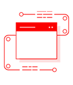 Network infrastructure illustration