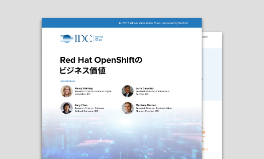 Red Hat OpenShift のビジネス価値