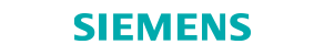 Siemens logo in blue
