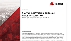Digital innovation through agile integration e-book