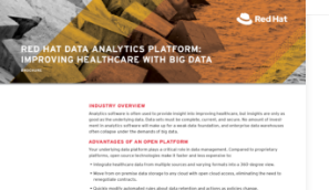 improving healthcare with big data whitepaper