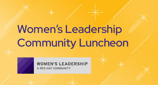 Red Hat Women's Leadership Community Luncheon