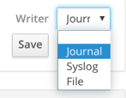 Set persistent storage for journal