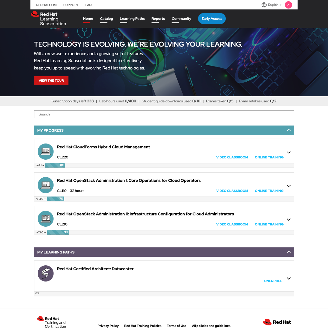 New subscription experience makes open learning that much easier