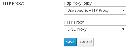 Selecting EPEL Proxy