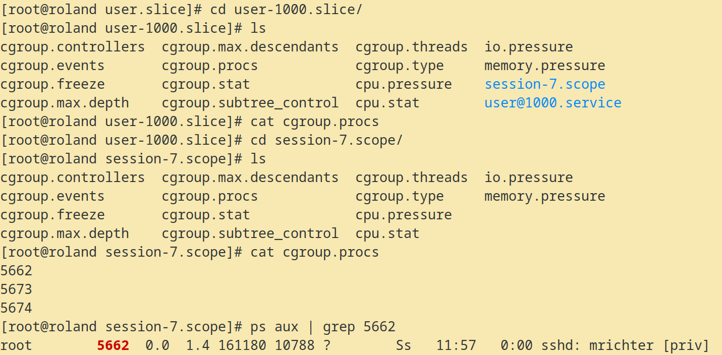 World domination with cgroups figure 7