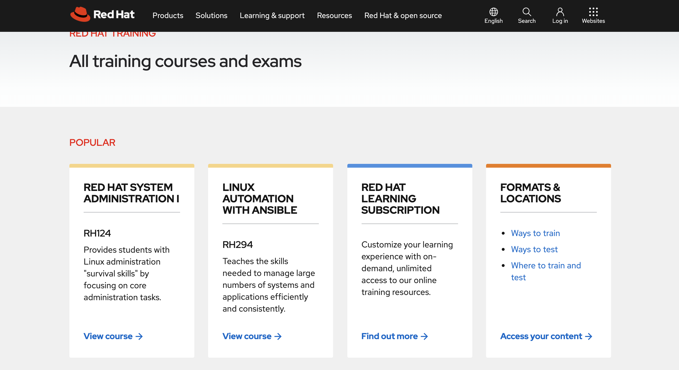 Red Hat Training offers two courses for the price of one