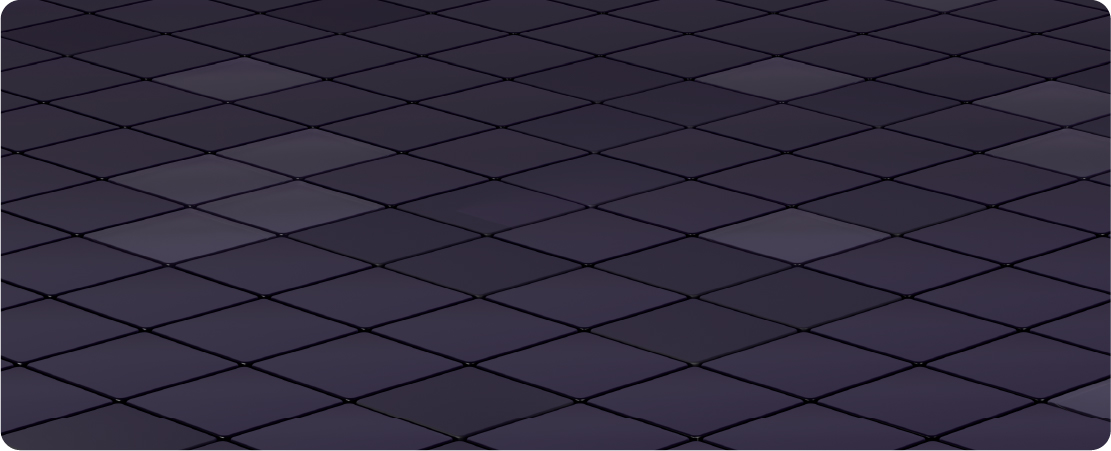 An isometric pattern of tiles.
