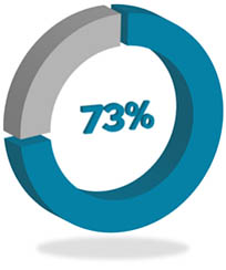 73%
