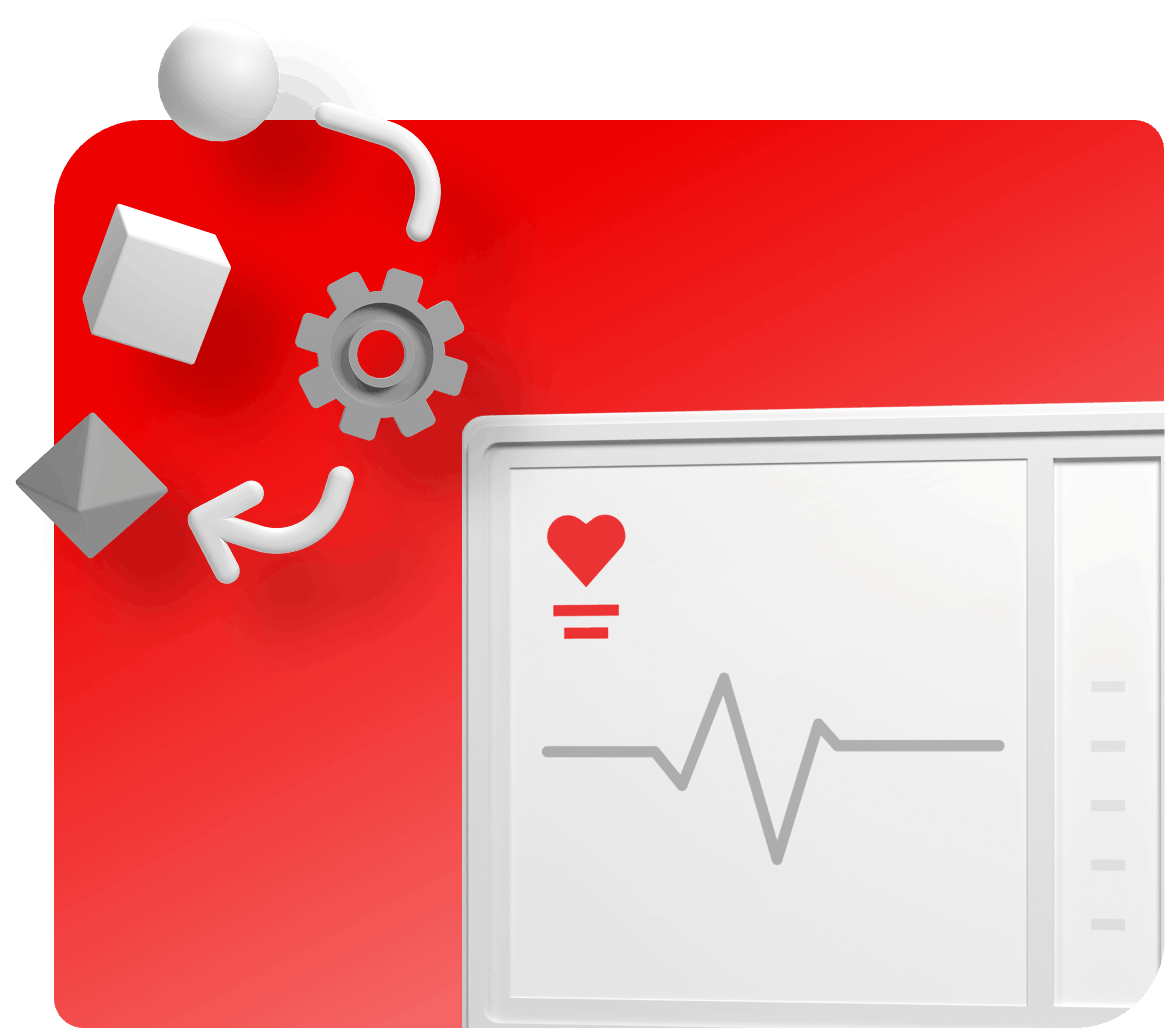 An analytics panel displaying the health of an automated workflow