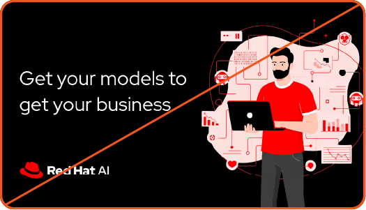 Image showing misuse: AI generated illustration of a man using a laptop.