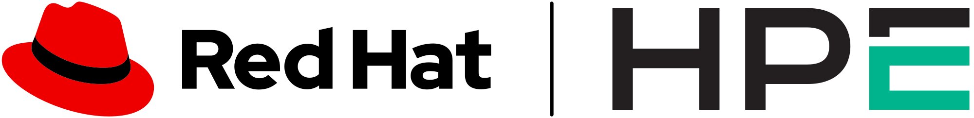 Red Hat | HPE logo