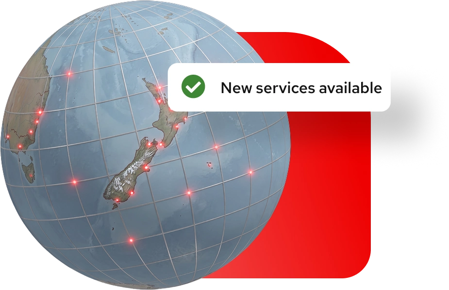 New services available illustration 