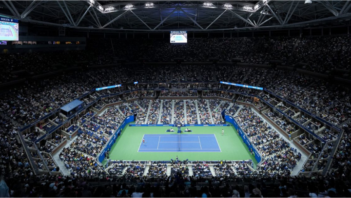 Photo of a U.S Open stadium