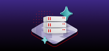 Clusters, represented by a stack of three servers on a platform