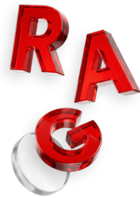 3D letters: R A G