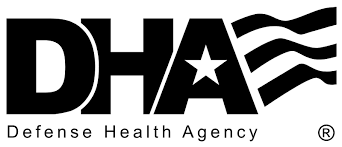 black DHA logo
