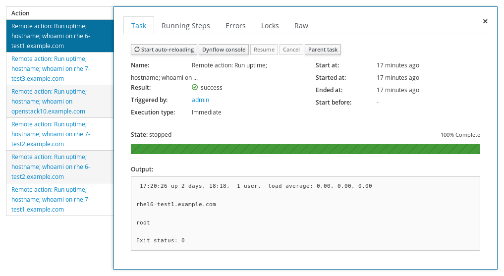 Satellite Remote Execution Fig. 3: Output