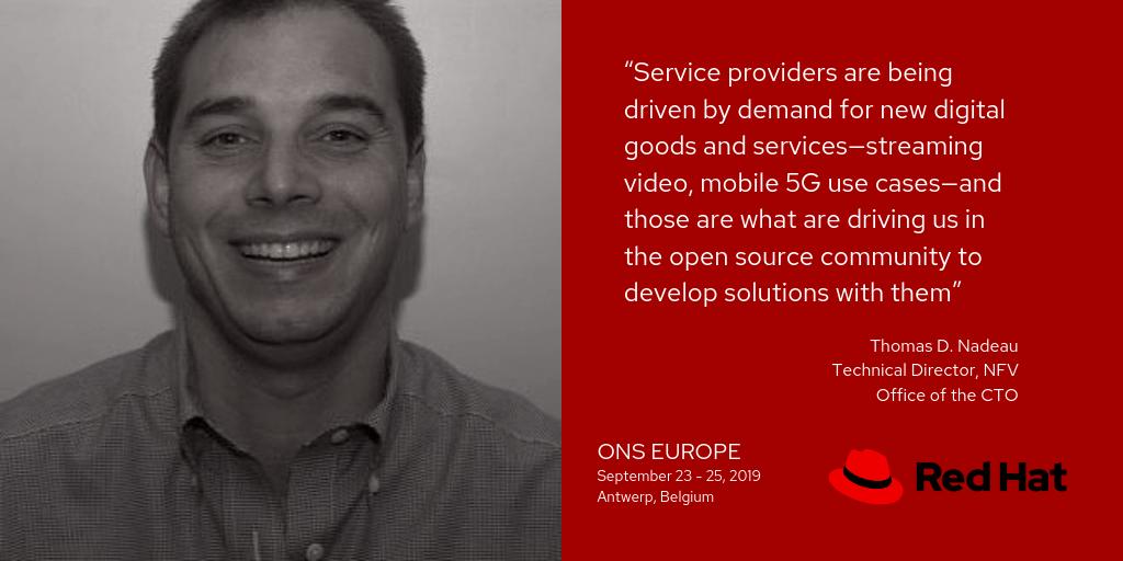 "Service providers are being driven by demand for new digital goods and services" quote - Thomas D. Nadeau