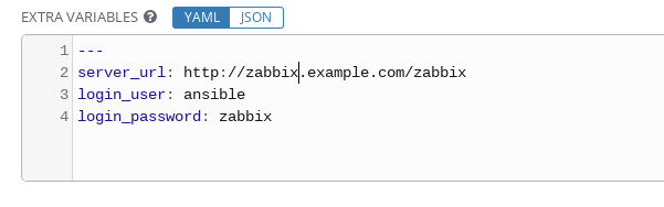 Figure 3: Template Variables