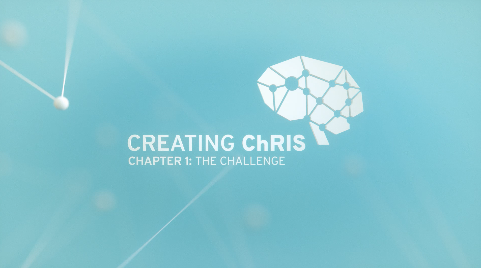 Title sequence for Creating ChRIS chapter 1