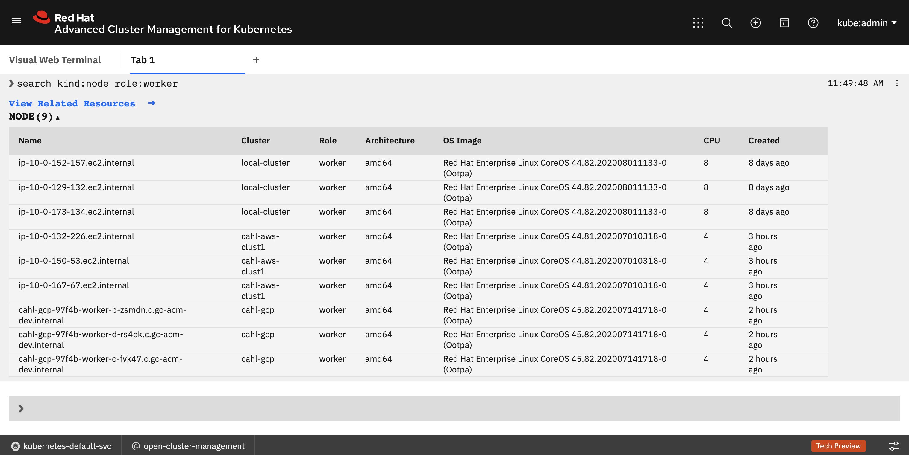 Visual Web Terminal - A Turbocharged Command Line for Kubernetes and ...