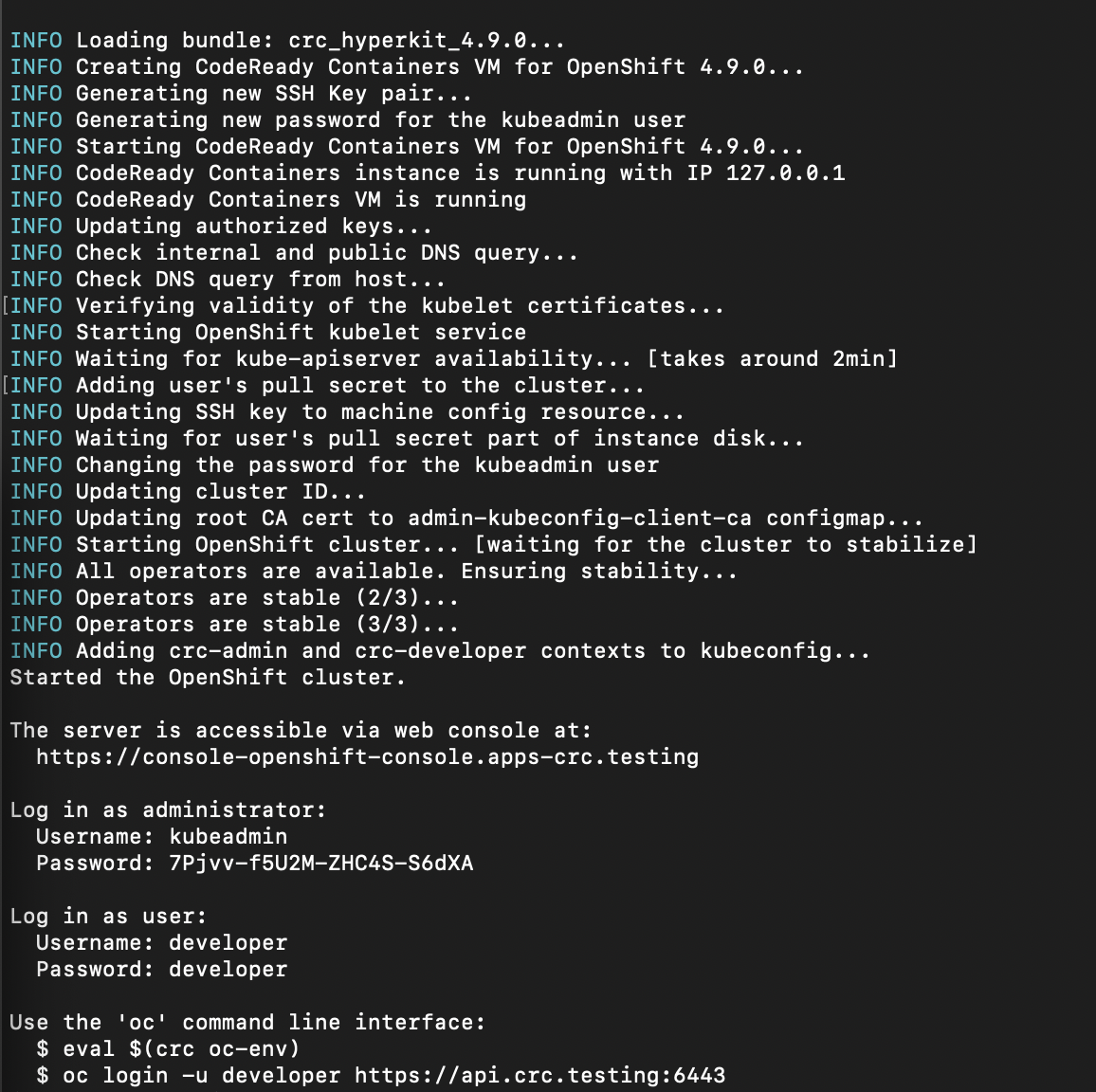 Deploying CockroachDB on one Red Hat OpenShift cluster