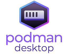 Logotipo de Podman Desktop