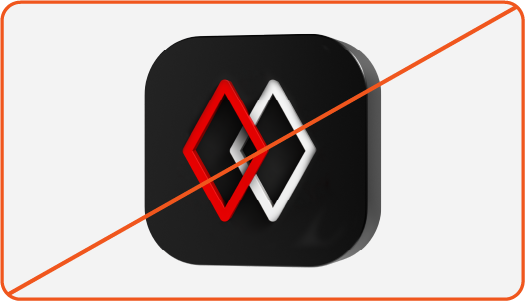 Image showing misuse: 3d technology icon resembling Red Hat Quay