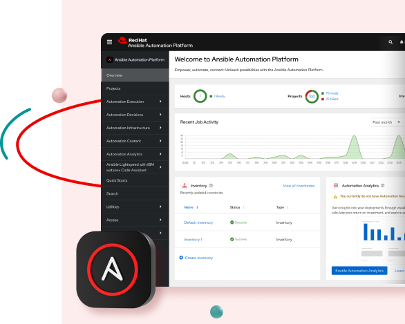 visualização da janela do Ansible