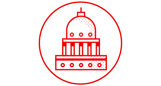 Icon of capital building