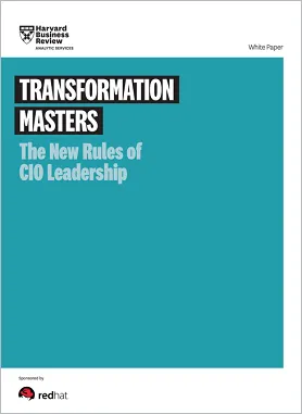 analystPaper HBR New Rules CIO Leadership