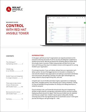 Whitepaper Control with Ansible Tower