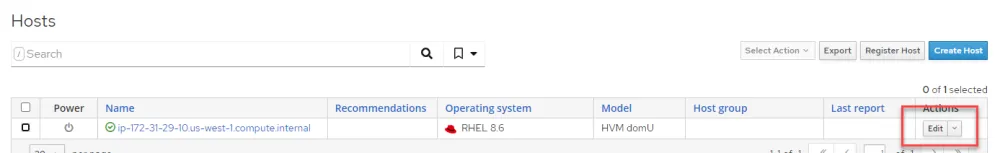 Edit your Satellite server