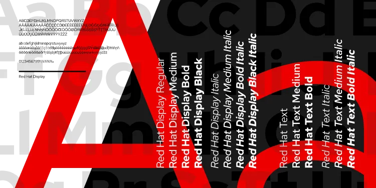 UX Design system font styles