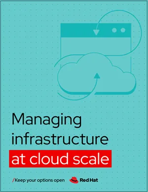 Managing infrastructure at cloud scale