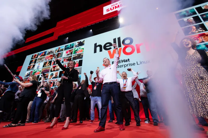 Celebrating RHEL 8 at Red Hat Summit 2019 Boston