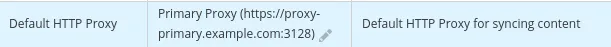 Click the edit pencil button and select the proxy previously created Primary Proxy. 