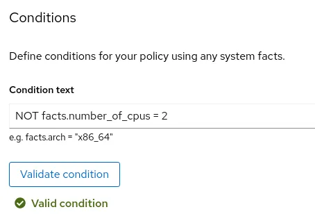 Figure 4. Validating the syntax