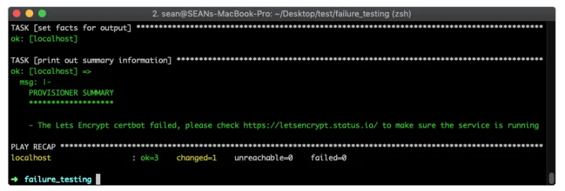 Ansible networking tips and tricks terminal