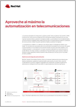 Aproveche al máximo la automatización en telecomunicaciones